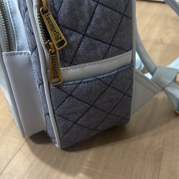 Disney Loungefly Winnie the Pooh Backpack - Blue - Picture 8 of 12